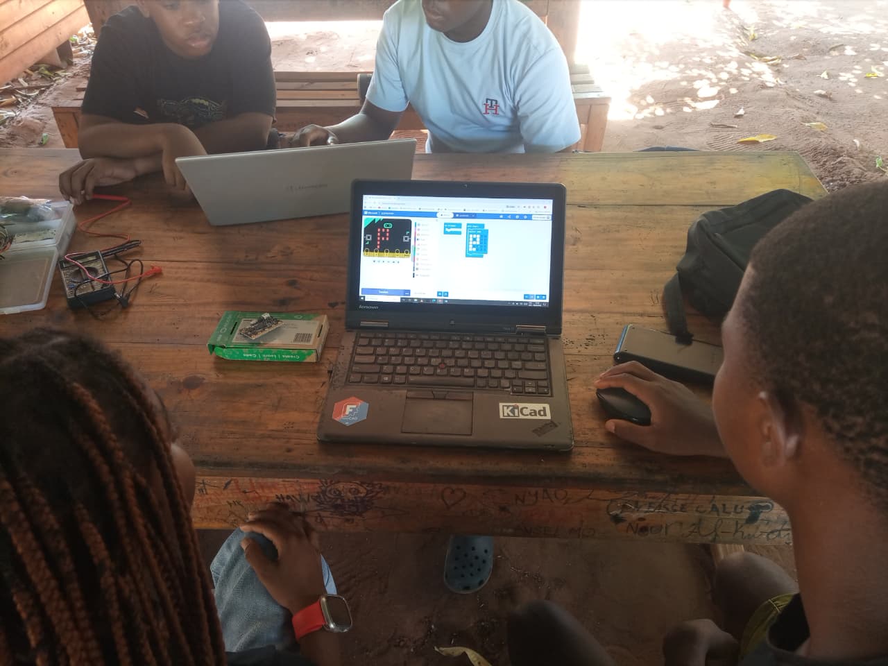 microbit matriz de LEDs