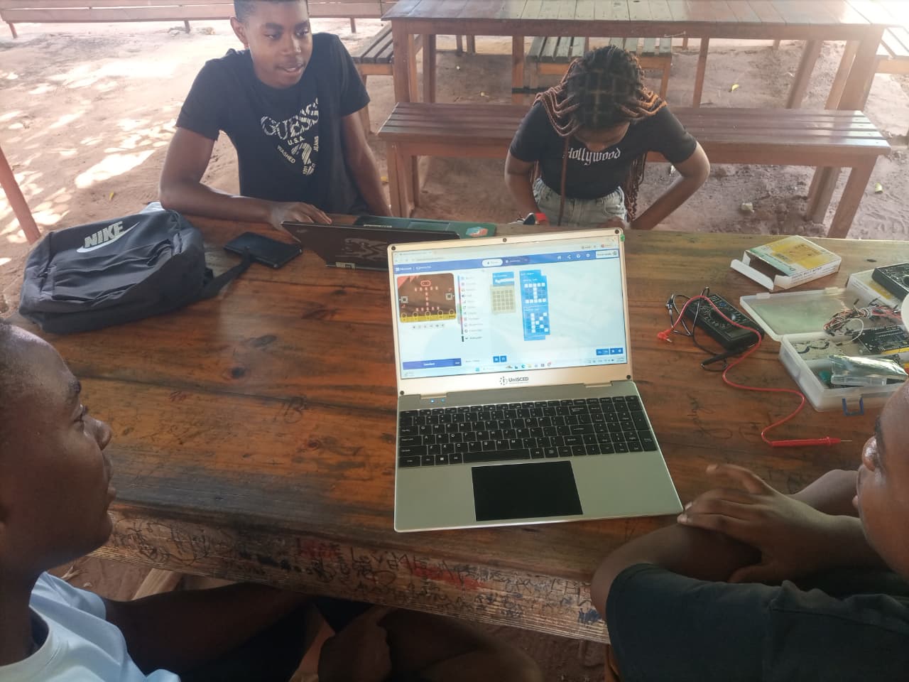 Experiência com microbit